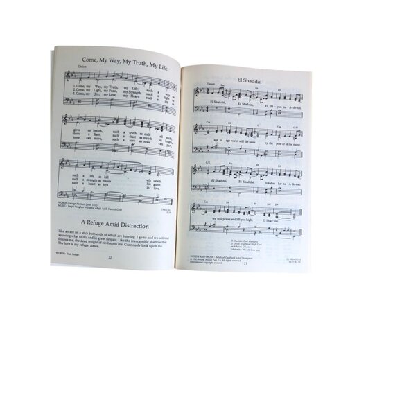 The United Methodist Hymnal Sampler Paperback Religious Music Liturgical Guide - Picture 6 of 6